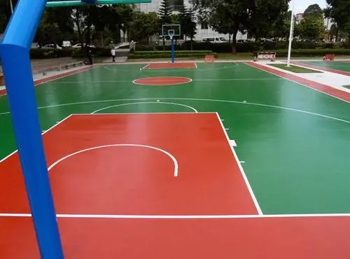 静安球场地面翻新,裂缝修重要性